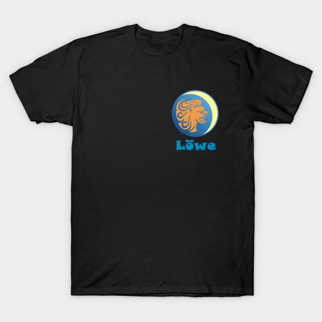 Löwe Sternzeichen T-Shirt by PrintedDesigns